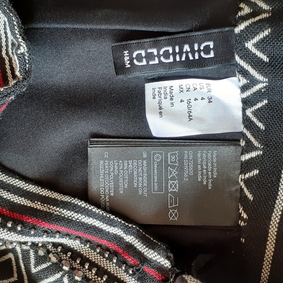 5/25🌻H & M Funky Shorts- SZ 0 - Picture 3 of 3